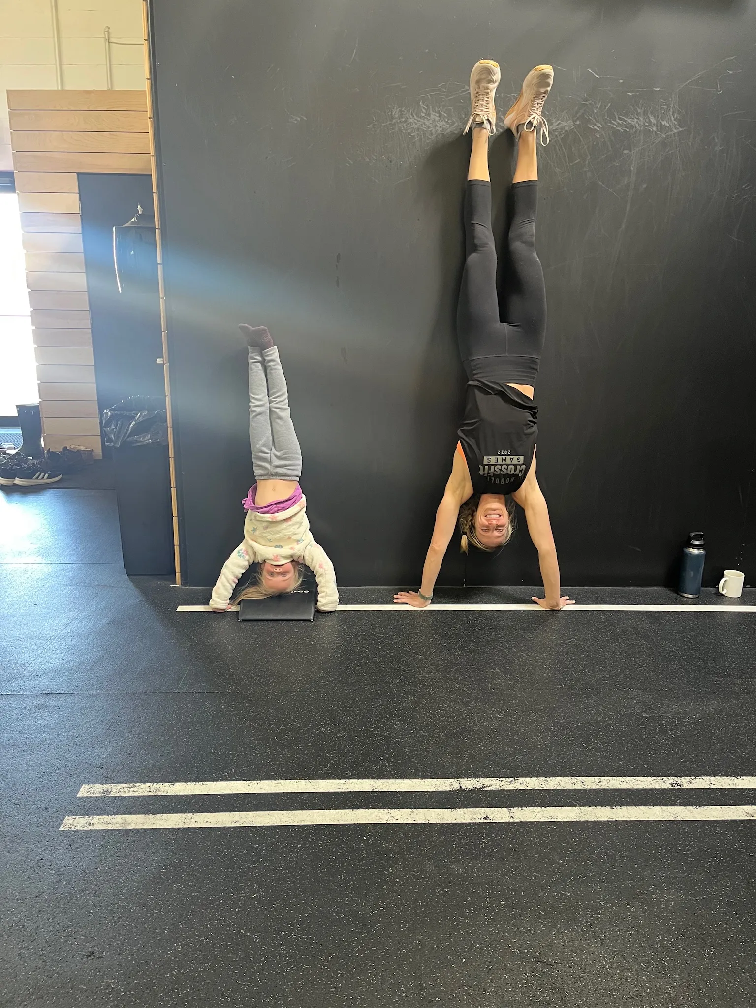 Handstand at Moonshot CrossFit