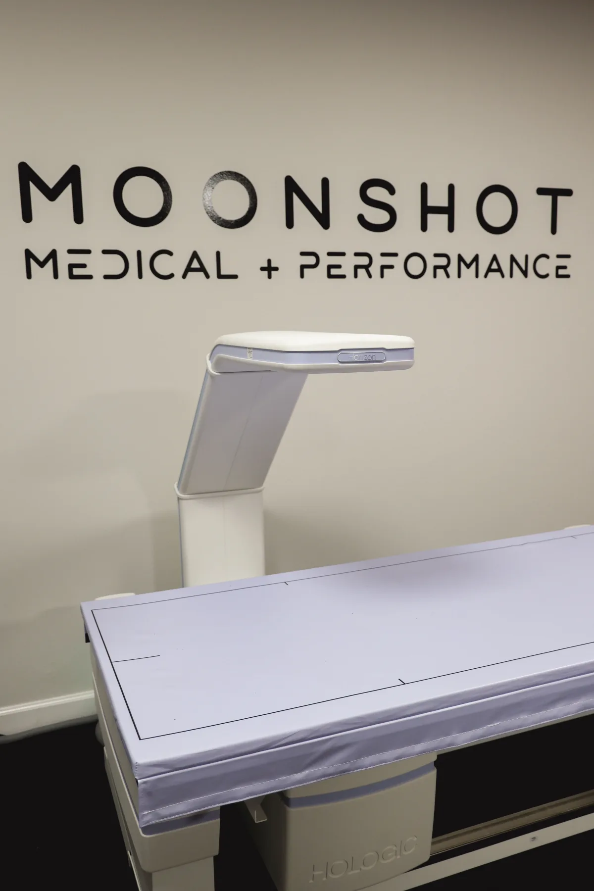 DEXA scanner at Moonshot Medical + Performance